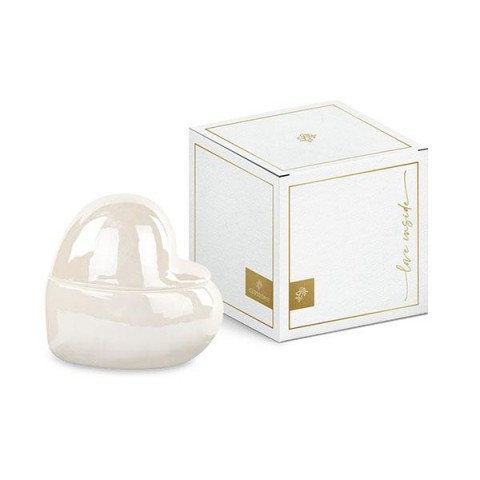 CANDELA CUORE PERLATO 5.5XH8 SCATOLATO